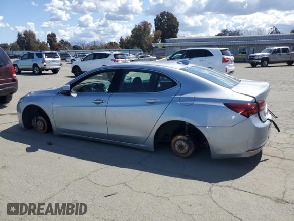 2017 Acura TLX w/Technology Pkg with VIN 19UUB1F54HA007092, listed as a Copart auction lot 51667215 with 59,910 mi miles and Salvage Title. Bid and sale history available at carsss.com. Image 2.