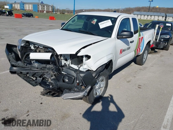 2023 Toyota Tacoma SR с VIN 3TYRX5GNXPT070487, выставлен на аукционе IAAI как лот 41895233 с пробегом 73 795 миль миль и . История ставок и продаж доступна на DreamBid. Изображение 19.