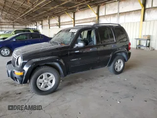 2003 Jeep Liberty Limited with VIN 1J4GL58K13W657703, listed as a Copart auction lot 62957105 with 168,201 mi miles and Salvage title. Bid and sale history available at DreamBid. Image 1.