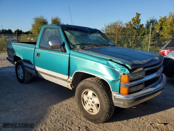 1994 Chevrolet C/K 1500 with VIN 1GCEK14K0RZ118348, listed as a Copart auction lot 74005664 with 126,120 mi miles and Salvage Title. Bid and sale history available at carsss.com. Image 4.