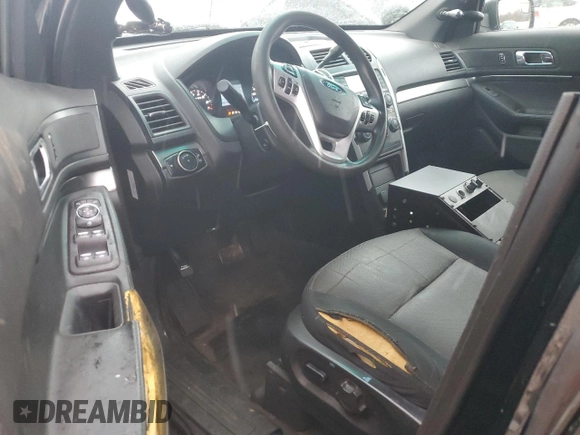 2014 Ford Utility Police Interceptor with VIN 1FM5K8ARXEGA70806, listed as a Copart auction lot 81811304 with 137,051 mi miles and Clean Title. Bid and sale history available at carsss.com. Image 8.