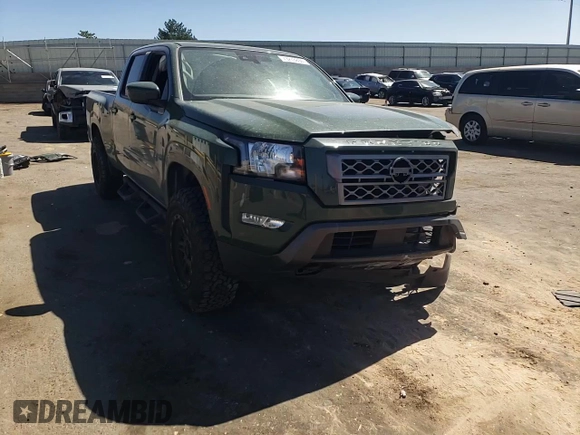 2022 Nissan Frontier SV with VIN 1N6ED1FK4NN674734, listed as a Copart auction lot 73233834 with 19,829 mi miles and Salvage Title. Bid and sale history available at carsss.com. Image 10.