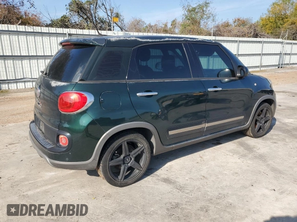 2014 FIAT 500L Trekking with VIN ZFBCFADH4EZ010618, listed as a Copart auction lot 86151684 with 191,567 mi miles and Clean Title. Bid and sale history available at DreamBid. Image 3.