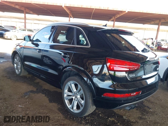 2016 Audi Q3 Premium Plus with VIN WA1EFCFS8GR003582, listed as a IAAI auction lot 41973735 with 105,670 mi miles and . Bid and sale history available at DreamBid. Image 3.