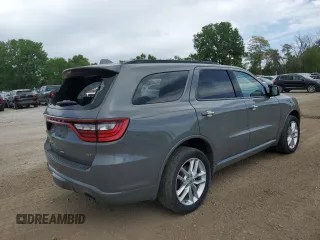 2022 Dodge Durango GT Plus with VIN 1C4RDJDG4NC199018, listed as a Copart auction lot 56389635 with 55,002 mi miles and Salvage title. Bid and sale history available at DreamBid. Image 3.