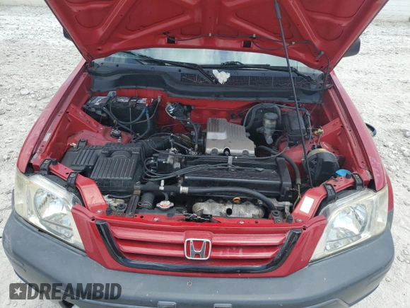 2001 Honda CR-V LX with VIN JHLRD28401S007277, listed as a Copart auction lot 53433015 with 217,167 mi miles and Non Repairable. Bid and sale history available at carsss.com. Image 12.
