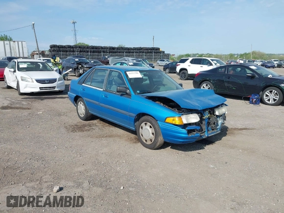 1994 Ford Escort z VIN 1FARP14J1RW244851, wystawiony jako IAAI lot #42157786 z przebiegiem 73 095 mil mil oraz . Historia ofert i sprzedaży dostępna na DreamBid. Obrazek 1.