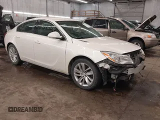 2014 Buick Regal with VIN 2G4GK5EXXE9325629, listed as a IAAI auction lot 41392206 with 123,368 mi miles. Bid and sale history available at carsss.com. Image 1.