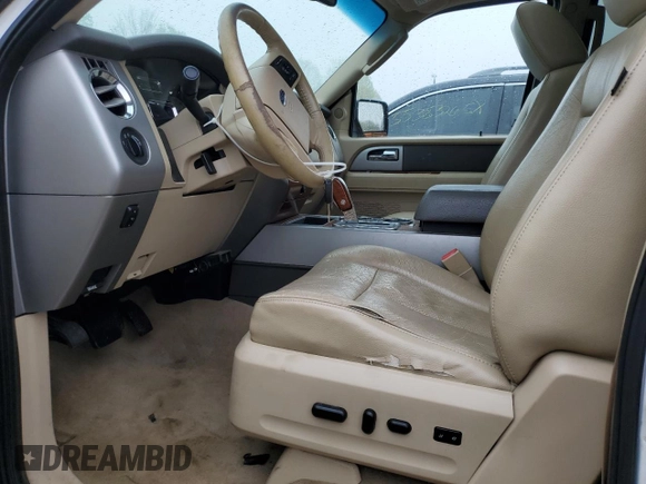 2010 Ford Expedition Max Eddie Bauer with VIN 1FMJK1J57AEB67972, listed as a Copart auction lot 55554225 with 227,518 mi miles and Salvage Title. Bid and sale history available at DreamBid. Image 7.