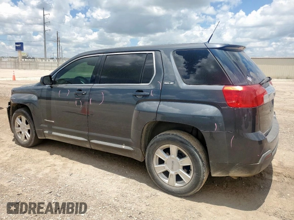 2011 GMC Terrain SLE-1 with VIN 2CTALMEC5B6296265, listed as a Copart auction lot 61905465 with 171,370 mi miles and Salvage title. Bid and sale history available at DreamBid. Image 2.