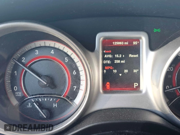 2016 Dodge Journey SE with VIN 3C4PDCAB4GT230593, listed as a Copart auction lot 85387974 with 125,863 mi miles and Clean Title. Bid and sale history available at DreamBid. Image 8.