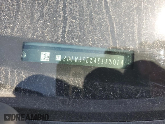 2014 Chevrolet Impala LT with VIN 2G1WB5E34E1130145, listed as a Copart auction lot 53788955 with 162,429 mi miles and Salvage Title. Bid and sale history available at DreamBid. Image 12.