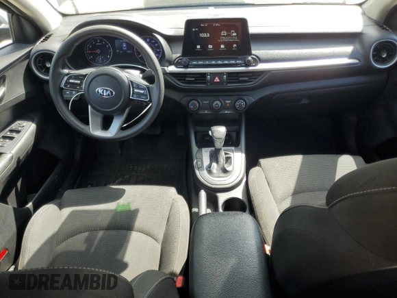 2021 Kia Forte LXS with VIN 3KPF24AD1ME319501, listed as a Copart auction lot 48597615 with 85,541 mi miles and Salvage Title. Bid and sale history available at carsss.com. Image 8.