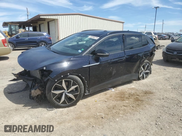 2023 Volkswagen ID.4 Pro with VIN 1V2VMPE80PC019494, listed as a Copart auction lot 49099275 with Not Provided miles and Salvage Title. Bid and sale history available at DreamBid. Image 1.