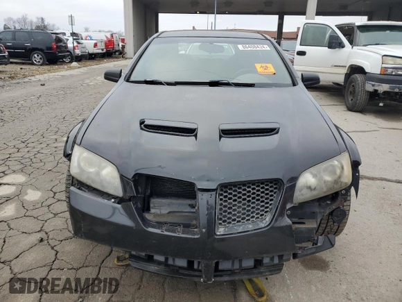 2009 Pontiac G8 with VIN 6G2ER57759L194880, listed as a Copart auction lot 86408424 with 0 mi miles and Clean Title. Bid and sale history available at carsss.com. Image 5.