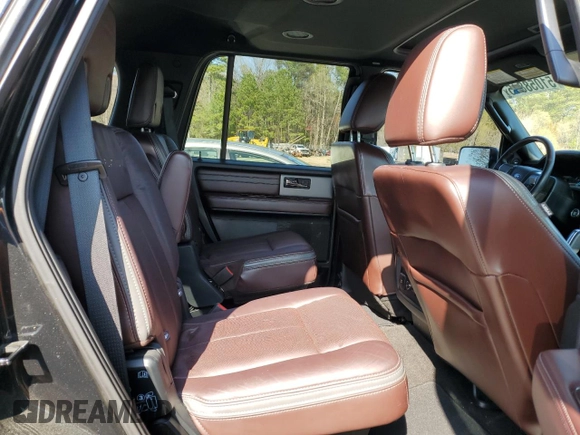 2015 Ford Expedition Platinum z VIN 1FMJU1MTXFEF42894, wystawiony jako Copart lot #51058815 z przebiegiem 130 673 mil mil oraz Szkoda całkowita • Salvage title. Historia ofert i sprzedaży dostępna na DreamBid. Obrazek 11.