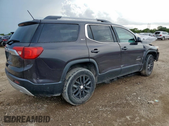 2018 GMC Acadia SLT with VIN 1GKKNMLAXJZ211715, listed as a Copart auction lot 61094385 with 106,929 mi miles and Salvage title. Bid and sale history available at DreamBid. Image 3.