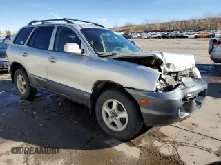2002 Hyundai Santa Fe GLS with VIN KM8SC13D02U311312, listed as a Copart auction lot 85943534 with 307,758 mi miles and Salvage Title. Bid and sale history available at carsss.com. Image 4.