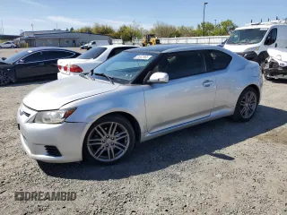 2013 Scion tC with VIN JTKJF5C71D3054428, listed as a Copart auction lot 51947965 with 131,707 mi miles and Salvage Title. Bid and sale history available at carsss.com. Image 1.