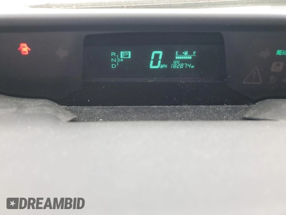 2007 Toyota Prius with VIN JTDKB20UX77555427, listed as a Copart auction lot 53035525 with 182,874 mi miles and Salvage title. Bid and sale history available at DreamBid. Image 9.