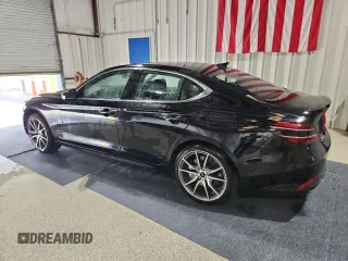 2025 Genesis G70 2.5T with VIN KMTG34SC0SU151938, listed as a Copart auction lot 64726775 with 15,493 mi miles and Clean title. Bid and sale history available at DreamBid. Image 2.