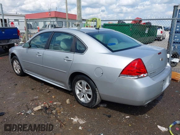 2014 Chevrolet Impala LS with VIN 2G1WA5E30E1180432, listed as a IAAI auction lot 42109853 with 176,974 mi miles and . Bid and sale history available at DreamBid. Image 3.