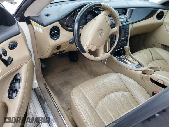 2006 Mercedes-Benz CLS-Class with VIN WDDDJ75X76A060959, listed as a Copart auction lot 75357804 with 258,051 mi miles and Salvage Title. Bid and sale history available at carsss.com. Image 8.