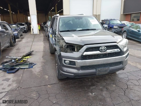 2014 Toyota 4Runner Limited with VIN JTEBU5JR4E5187952, listed as a IAAI auction lot 41261872 with 96,553 mi miles. Bid and sale history available at carsss.com. Image 1.