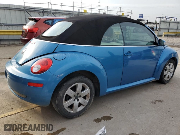 2007 Volkswagen Beetle with VIN 3VWRF31Y27M408435, listed as a Copart auction lot 61217954 with 229,698 mi miles and Non repairable. Bid and sale history available at DreamBid. Image 3.
