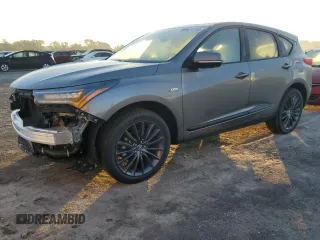 2023 Acura RDX w/A-Spec Advance Package with VIN 5J8TC2H83PL002927, listed as a Copart auction lot 69613753 with 2,198 mi miles. Bid and sale history available at carsss.com. Image 1.
