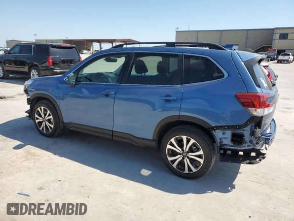 2021 Subaru Forester Limited with VIN JF2SKAUC4MH529912, listed as a Copart auction lot 52199735 with 7,488 mi miles and Salvage Title. Bid and sale history available at carsss.com. Image 2.