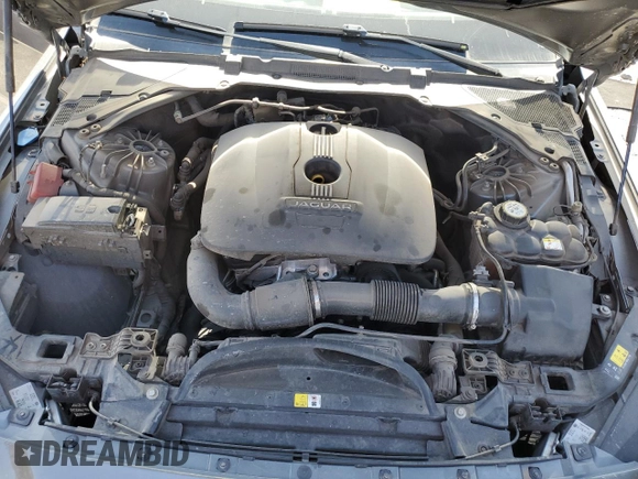 2017 Jaguar XE 25t Prestige with VIN SAJAE4BG0HA958103, listed as a Copart auction lot 77575924 with 93,022 mi miles and Salvage Title. Bid and sale history available at carsss.com. Image 11.
