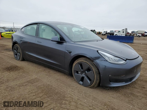 2021 Tesla Model 3 Long Range with VIN 5YJ3E1EB2MF852663, listed as a Copart auction lot 54726615 with 29,215 mi miles and Clean Title. Bid and sale history available at carsss.com. Image 4.