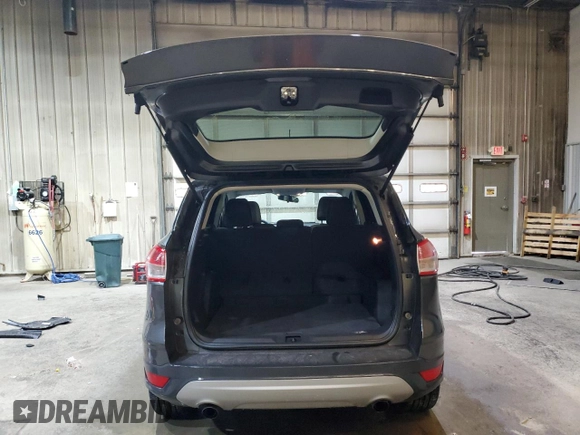 2015 Ford Escape SE with VIN 1FMCU9GX9FUC84511, listed as a Copart auction lot 47445285 with 88,400 mi miles and Salvage Title. Bid and sale history available at DreamBid. Image 6.