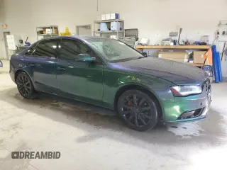 2013 Audi A4 Premium Plus with VIN WAUFFAFL7DA088610, listed as a Copart auction lot 50085415 with 103,028 mi miles and Salvage Title. Bid and sale history available at carsss.com. Image 4.