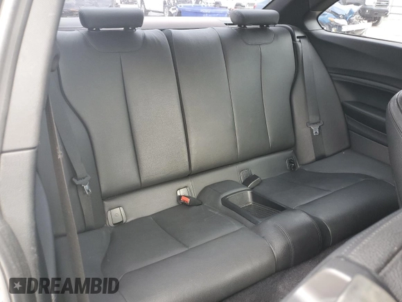 2015 BMW 2 Series 228i with VIN WBA1F5C56FV257079, listed as a Copart auction lot 43387125 with 155,027 mi miles and Salvage Title. Bid and sale history available at carsss.com. Image 10.