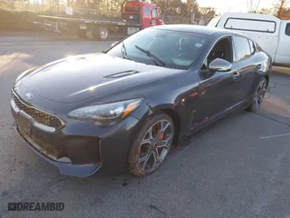 2019 Kia Stinger GT with VIN KNAE35LC6K6057848, listed as a IAAI auction lot 40993151 with 1 mi miles. Bid and sale history available at carsss.com. Image 16.