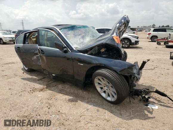 2003 BMW 7 Series 745Li with VIN WBAGN63453DR14935, listed as a Copart auction lot 53914495 with Not provided miles and Non repairable. Bid and sale history available at DreamBid. Image 4.