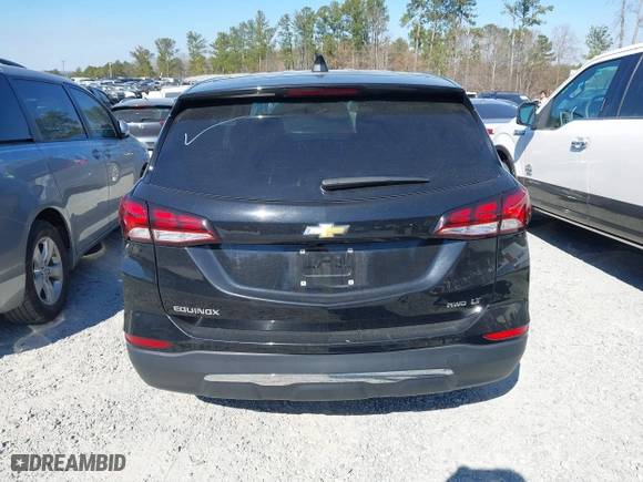2023 Chevrolet Equinox LT with VIN 3GNAXUEG1PL189355, listed as a IAAI auction lot 41657646 with 48,695 mi miles. Bid and sale history available at carsss.com. Image 16.