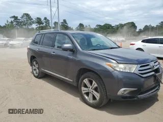 2011 Toyota Highlander Limited with VIN 5TDYK3EH7BS026513, listed as a Copart auction lot 59783865 with 191,330 mi miles and Salvage title. Bid and sale history available at DreamBid. Image 4.