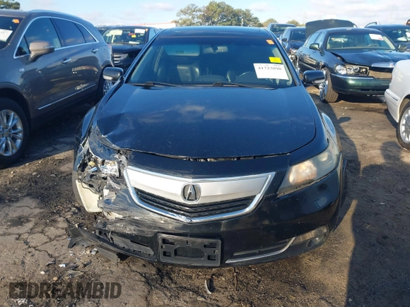 2012 Acura TL Tech Auto with VIN 19UUA8F50CA025948, listed as a IAAI auction lot 41723890 with 203,424 mi miles. Bid and sale history available at carsss.com. Image 6.