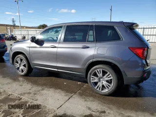 2019 Honda Passport EX-L with VIN 5FNYF8H53KB027391, listed as a Copart auction lot 87193204 with 92,870 mi miles and Salvage title. Bid and sale history available at DreamBid. Image 2.