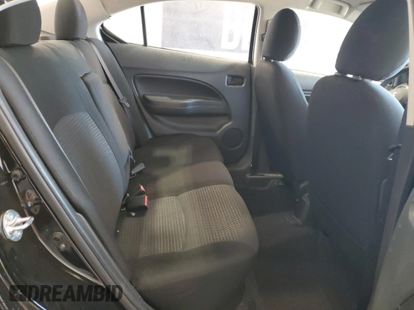 2024 Mitsubishi Mirage ES z VIN ML32FUFJ5RHF18365, wystawiony jako Copart lot #54029955 z przebiegiem 3 175 mil mil oraz Szkoda całkowita • Salvage title. Historia ofert i sprzedaży dostępna na DreamBid. Obrazek 10.