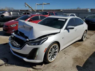 2020 Cadillac CT5 Premium Luxury z VIN 1G6DN5RK6L0152182, wystawiony jako Copart lot #49895975 z przebiegiem 101 156 mil mil oraz Szkoda całkowita • Salvage title. Historia ofert i sprzedaży dostępna na DreamBid. Obrazek 1.