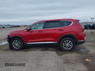 2020 Hyundai Santa Fe SEL with VIN 5NMS3CAD8LH138165, listed as a IAAI auction lot 41624458 with 115,944 mi miles. Bid and sale history available at carsss.com. Image 15.