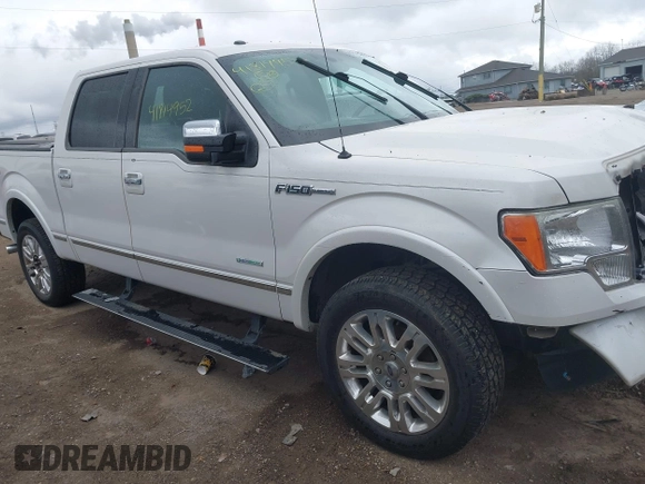 2012 Ford F-150 XL with VIN 1FTFW1ET3CFB09538, listed as a IAAI auction lot 41814952 with 251,908 mi miles. Bid and sale history available at carsss.com. Image 14.