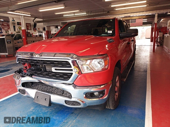 2023 Ram 1500 Big Horn z VIN 1C6RRFFG9PN561001, wystawiony jako IAAI lot #42575762 z przebiegiem 42 164 mil mil oraz . Historia ofert i sprzedaży dostępna na DreamBid. Obrazek 24.