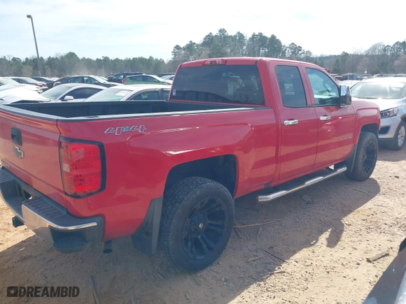 2016 Chevrolet Silverado 1500 Custom with VIN 1GCVKPEC5GZ241988, listed as a IAAI auction lot 41777450 with 160,805 mi miles. Bid and sale history available at carsss.com. Image 4.