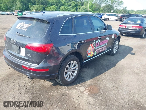 2015 Audi Q5 Premium Plus with VIN WA1LFAFP2FA145558, listed as a IAAI auction lot 42471175 with 138,390 mi miles and . Bid and sale history available at DreamBid. Image 4.