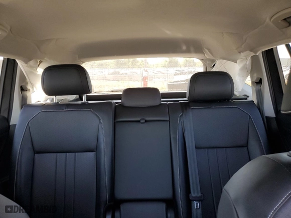 2022 Volkswagen Tiguan SE with VIN 3VV3B7AX8NM095733, listed as a Copart auction lot 50106095 with 18,368 mi miles and Salvage Title. Bid and sale history available at carsss.com. Image 10.